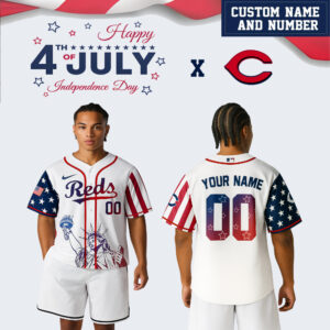 Cincinnati Reds x 4th Of July Day Jersey