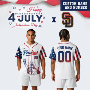 San Diego Padres x 4th Of July Day Jersey
