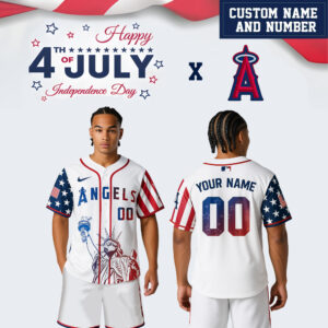 Los Angeles Angels x 4th Of July Day Jersey
