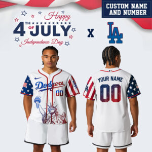 Los Angeles Dodgers x 4th Of July Day Jersey
