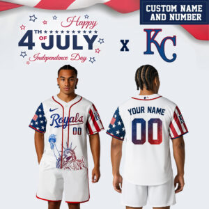 Kansas City Royals x 4th Of July Day Jersey