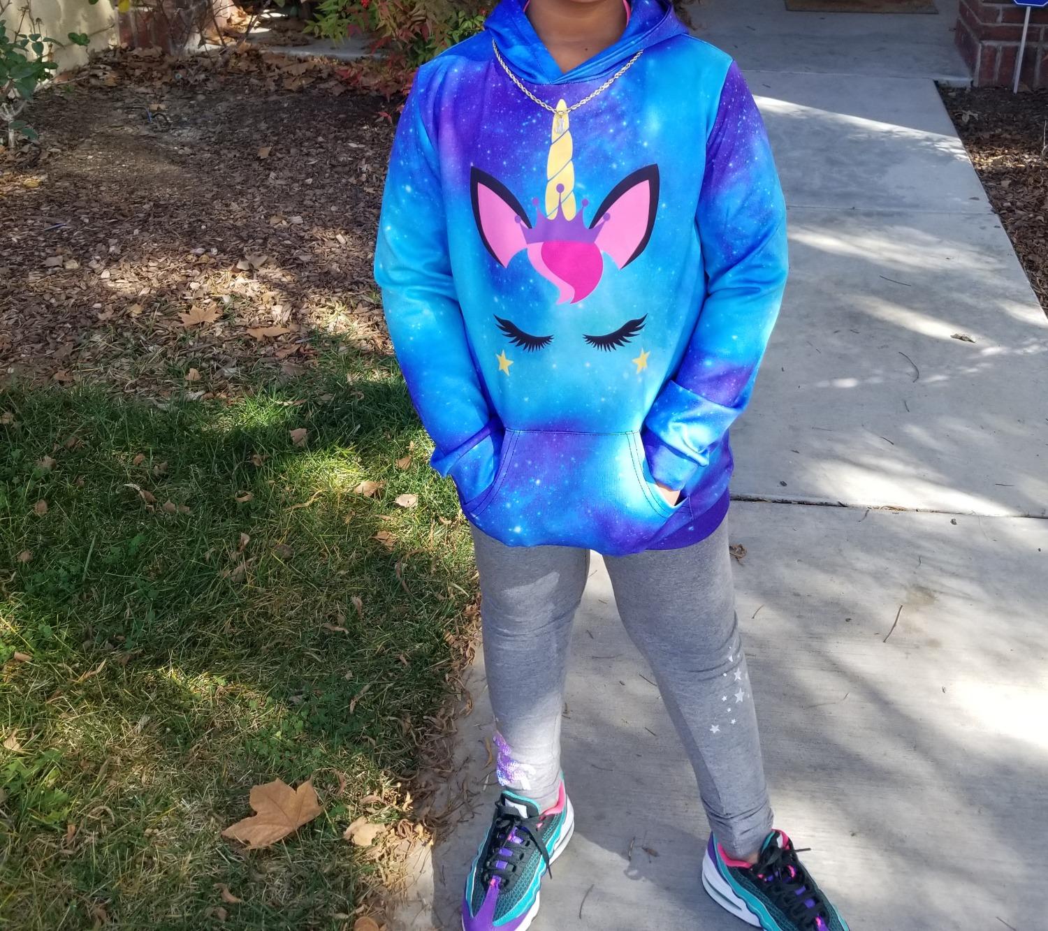 Customer review hoodie