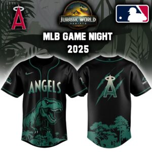 Los Angeles Angels x Jurassic World Colab Editons Limited Jersey