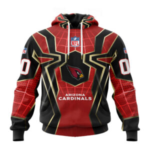 NFL x Spider Man Far From Home Arizona Cardinals Special Hoodies