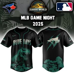 Toronto Blue Jays x Jurassic World Colab Editons Limited Jersey