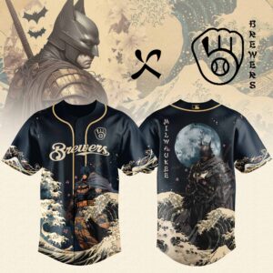 Milwaukee Brewers x Batman Night Limited Edition Jersey