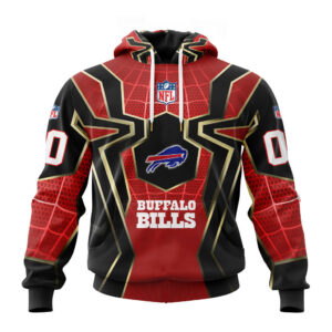 NFL x Spider Man Far From Home Buffalo Bills Special Hoodies