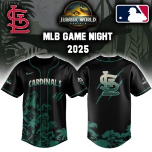 St.Louis Cardinals x Jurassic World Jersey Colab Editons Limited