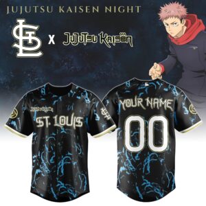 St.Louis Cardinals MLB x Jujutsu Kaisen Night Jersey Limited Edition