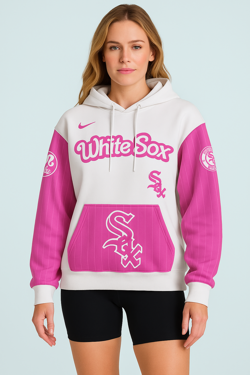 White Sox Pink Hoodie