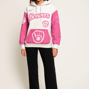 Milwaukee Brewers MLB x Barbie Night Game Limited Edition Hoodie