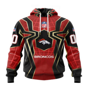 NFL x Spider Man Far From Home Denver Broncos Special Hoodies