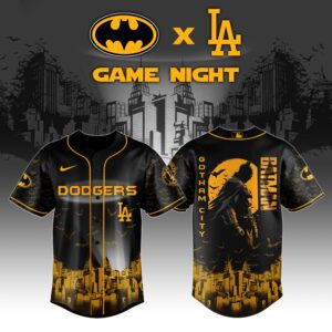 Los Angeles Dodgers x DC Batman Game Night Special Edition Jersey