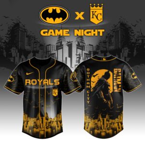 Kansas City Royals x DC Batman Game Night Special Edition Jersey