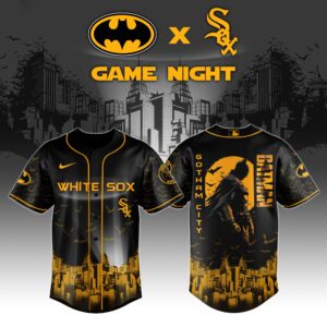 Chicago White Sox x DC Batman Game Night Special Edition Jersey
