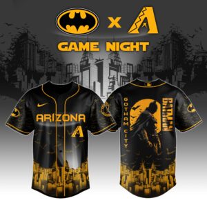 Arizona Diamondback x DC Batman Game Night Special Edition Jersey