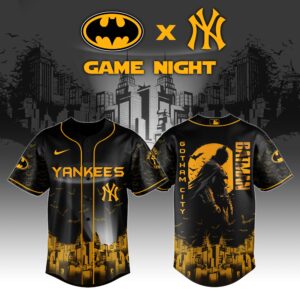 New York Yankees x DC Batman Game Night Special Edition Jersey