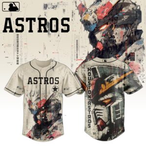 MLB x Astros Gundam Robot Jersey Japan Editions Limited