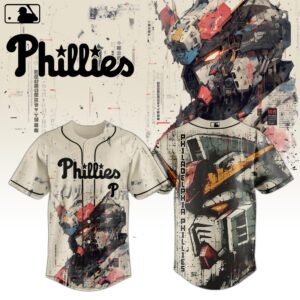 MLB x Philadelphia Gundam Robot Japan Jersey Editions Limited