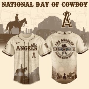 MLB x Angels National Day Of Cowboy Limited Edition Jersey