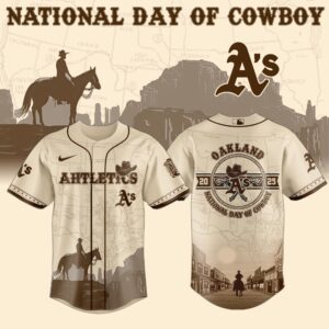 MLB x Athletics National Day Of Cowboy Limited Edition Jersey