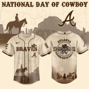 MLB x Braves National Day Of Cowboy Limited Edition Jersey