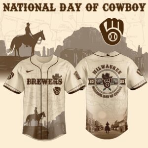MLB x Brewers National Day Of Cowboy Limited Edition Jersey