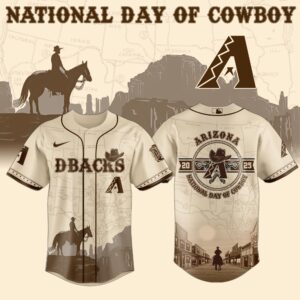 MLB x Diamondbacks National Day Of Cowboy Limited Edition Jersey