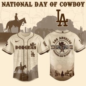 MLB x Dodgers National Day Of Cowboy Limited Edition Jersey