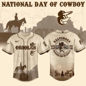 MLB x Orioles National Day Of Cowboy Limited Edition Jersey