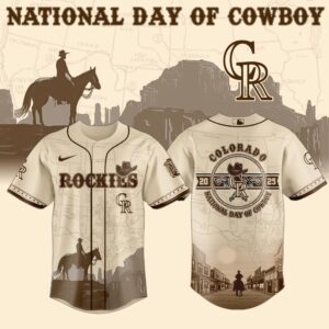 MLB x Rockies National Day Of Cowboy Limited Edition Jersey