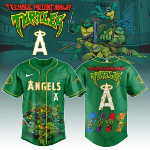 Los Angeles Angels x Ninja Turtles Night Game Limited Edition Jersey