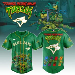 Toronto Blue Jays x Ninja Turtles Night Game Limited Edition Jersey