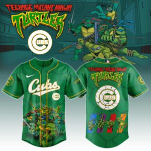 Chicago Cubs MLB x Ninja Turtles Night Game Limited Edition Jersey