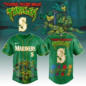 Seattle Mariners x Ninja Turtles Night Game Limited Edition Jersey