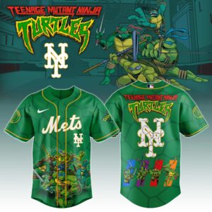New York Mets x Ninja Turtles Night Game Limited Edition Jersey