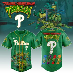 Philadelphia Phillies x Ninja Turtles Night Game Limited Edition Jersey