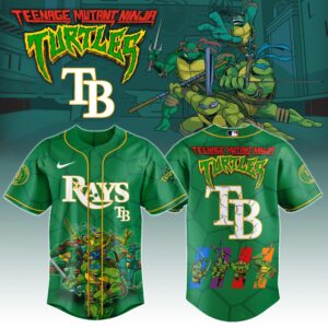 Tampa Bay Rays x Ninja Turtles Night Game Limited Edition Jersey