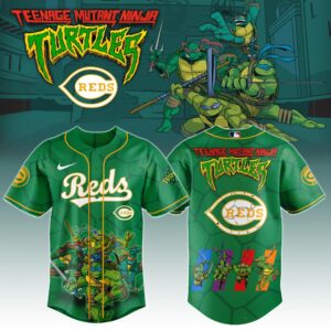 Cincinnati Reds x Ninja Turtles Night Game Limited Edition Jersey