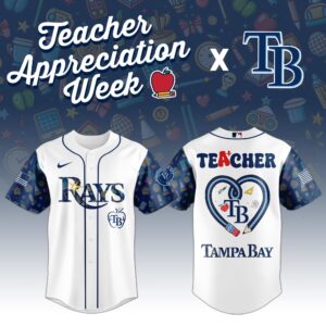Tampa Bay Rays MLB X Teacher Appreciation Week Edition Jersey