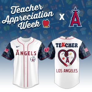 Los Angeles Angels MLB X Teacher Appreciation Week Edition Jersey