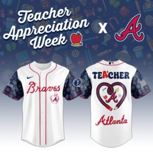 Atlanta Braves MLB X Teacher Appreciation Week Edition Jersey