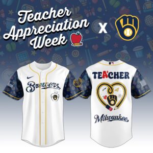 Milwaukee Brewers MLB X Teacher Appreciation Week Edition Jersey