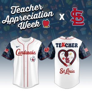 St.Louis Cardinals MLB X Teacher Appreciation Week Edition Jersey