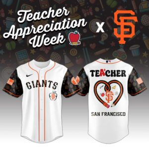 San Francisco Giants MLB X Teacher Appreciation Week Edition Jersey