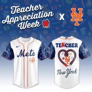 New York Mets MLB X Teacher Appreciation Week Edition Jersey