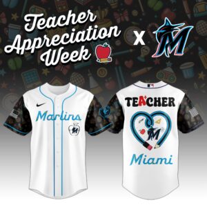 Miami Marlins MLB X Teacher Appreciation Week Edition Jersey