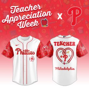 Philadelphia Phillies MLB X Teacher Appreciation Week Edition Jersey