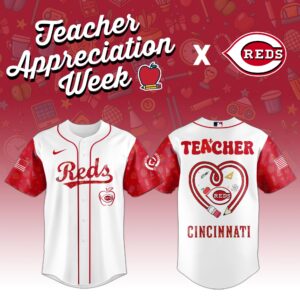 Cincinnati Reds MLB X Teacher Appreciation Week Edition Jersey