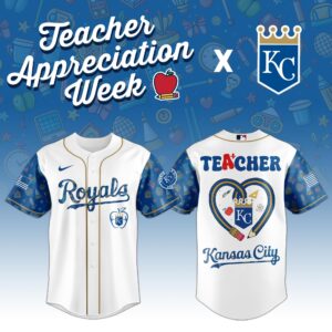 Kansas City Royals MLB X Teacher Appreciation Week Edition Jersey